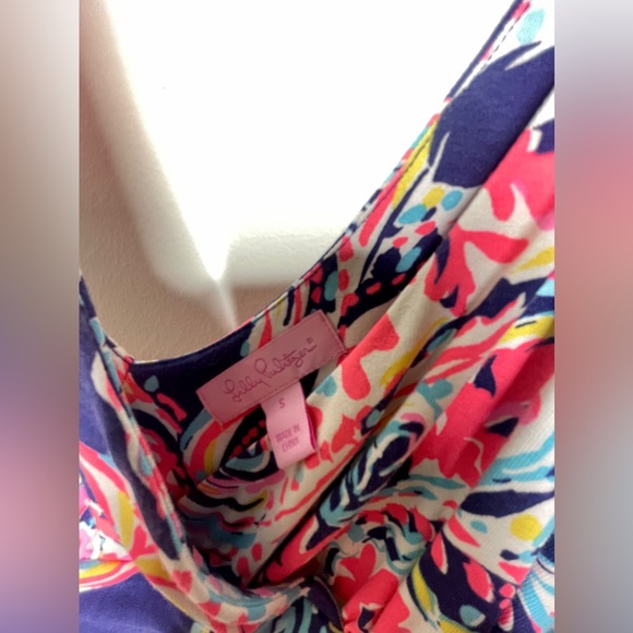 Lilly Pulitzer Sloane Maxi Dress in Pop Up For the Halibut, Small - Picture 6 of 9
